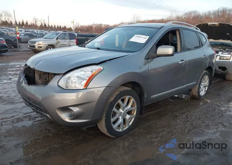 2011 Nissan Rogue Sv из США, поврежденный, VIN JN8AS5MVXBW684626